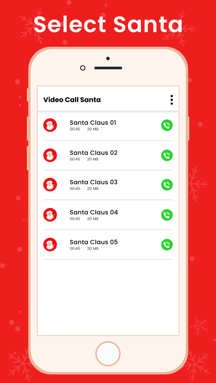 Video Call to Santa Claus