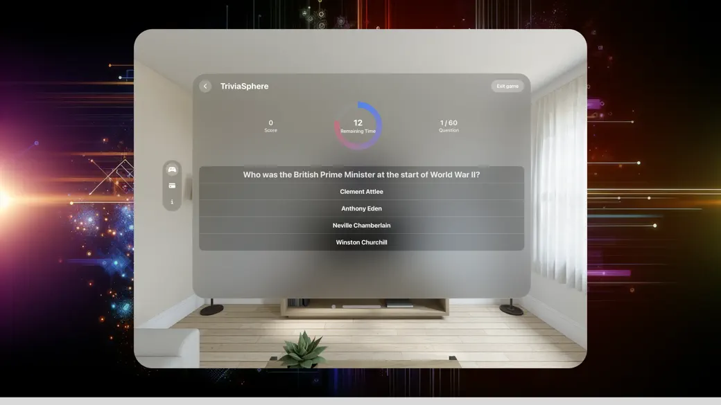 TriviaSphere screenshot 2