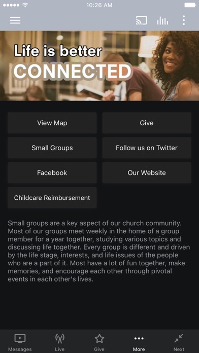 oneChurch.tv Screenshot