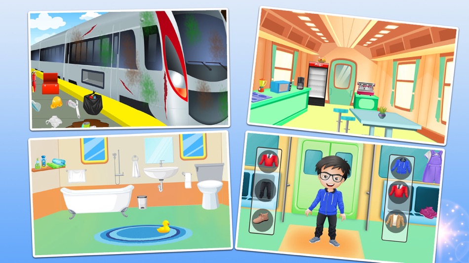 Train Sim: Cleaning Games ASMR - 1.3 - (iOS)