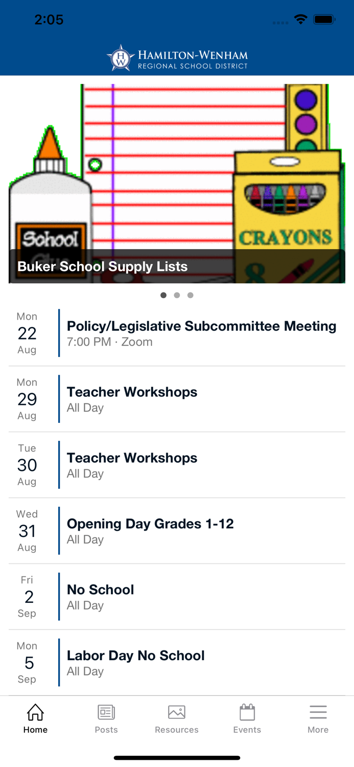 Hamilton-Wenham RSD Sites