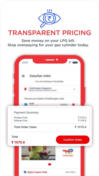 Easygas India - LPG Delivery Screenshot