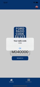 Car Radio Decoder screenshot #2 for iPhone