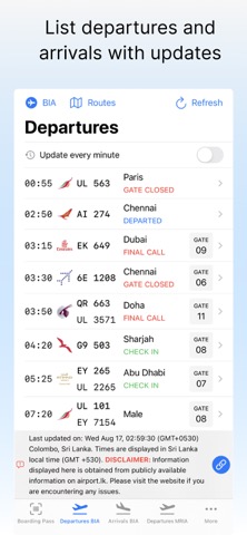 Sri Lanka Airports - Flightsのおすすめ画像1