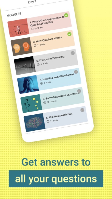 QuitSure Quit Smoking Smartly Screenshot