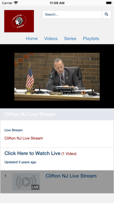 Clifton Cable TV Screenshot