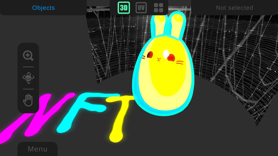 #1. NFT FORGE - 3D NFT Creator (iOS) Podle: Vladislav Alikov
