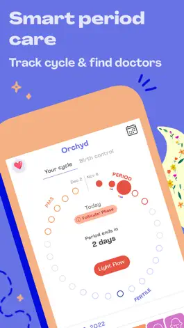 Game screenshot Orchyd: Period Tracker & OBGYN mod apk