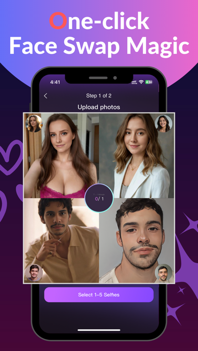 AI face swap app-Lunacam Screenshot