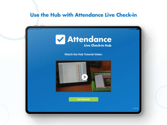 Attendance Live Check-in Hub