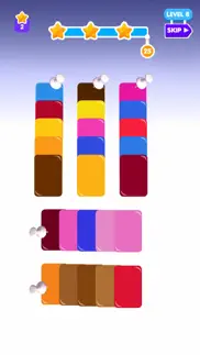 color sort stack iphone screenshot 2