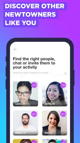 Game screenshot NewTowner: Meet People Nearby apk