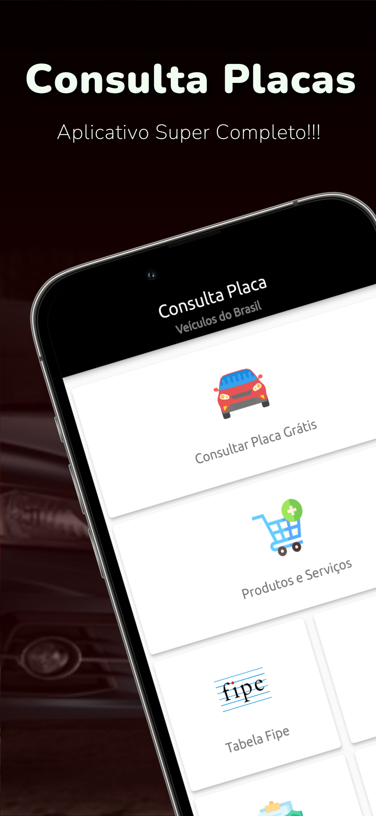 Consulta Placa - Débito, Multa