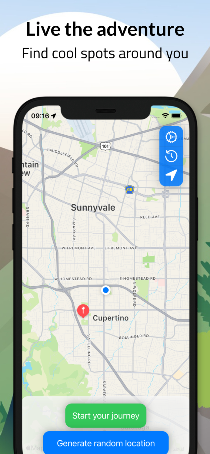 GoRandom - Exploration Game