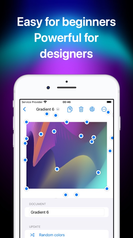 #9. Mesh Gradients Ultimate (macOS) Podle: Denis Chashchin