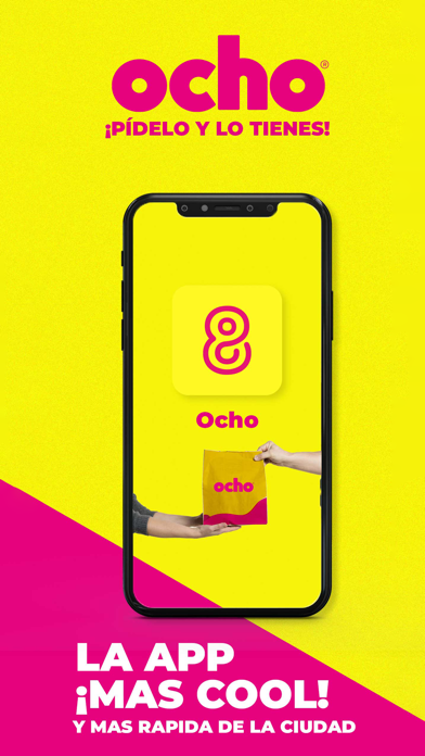 OCHO - Delivery app Screenshot