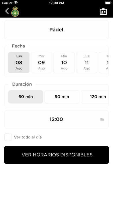 Real Club de Padel Marbella Screenshot