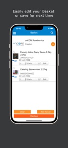 onCore Foodservice screenshot #4 for iPhone