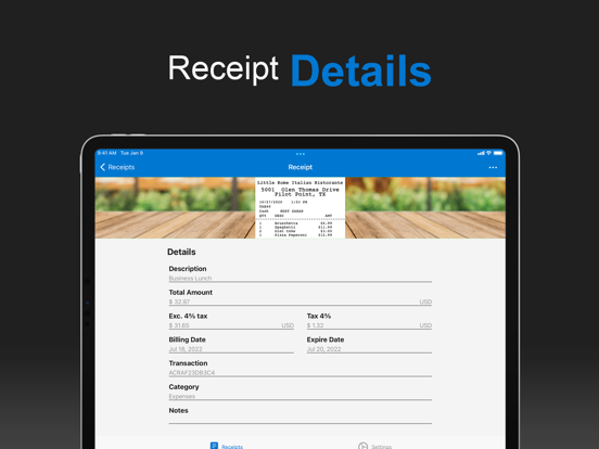 Screenshot #6 pour Receipt Scanner‘