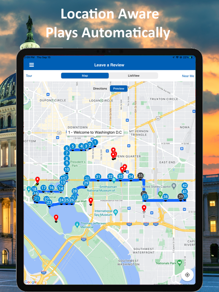 Washington DC Monuments Tour