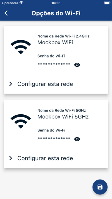 WebDA WiFi Screenshot