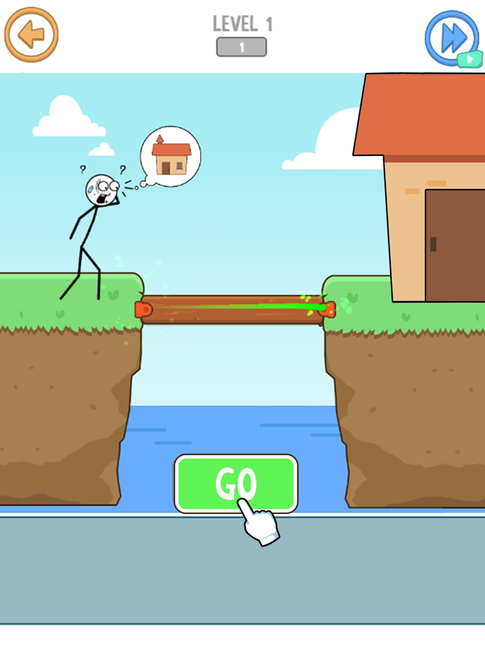 Bridge Puzzle build a bridge