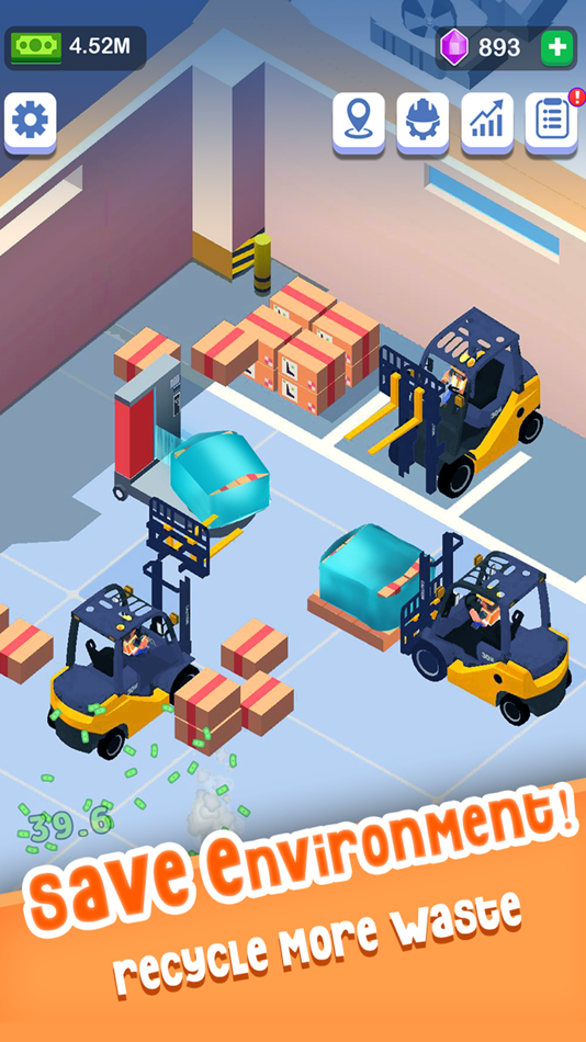 #5. Recycle Tycoon 3D (iOS) 由: Khurram Samad