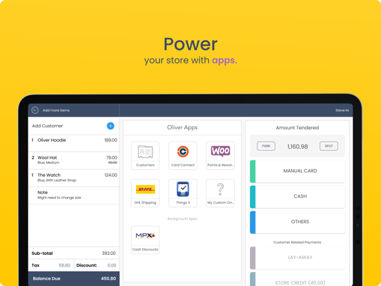 Oliver POS app screenshot 3