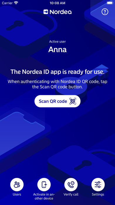 Nordea ID Screenshot