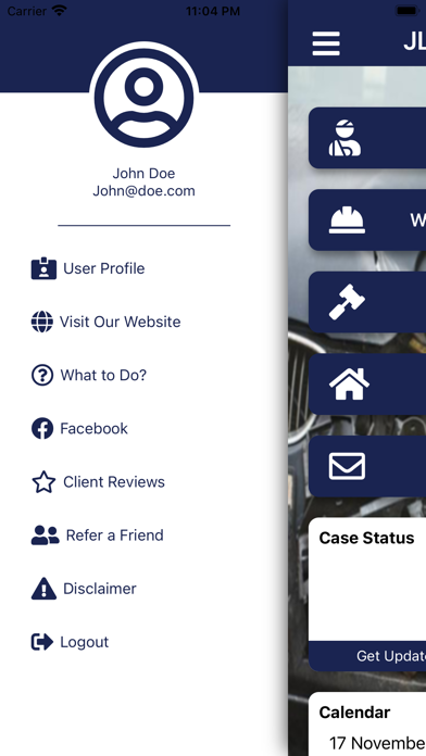 Screenshot #2 pour JL Crawford Law