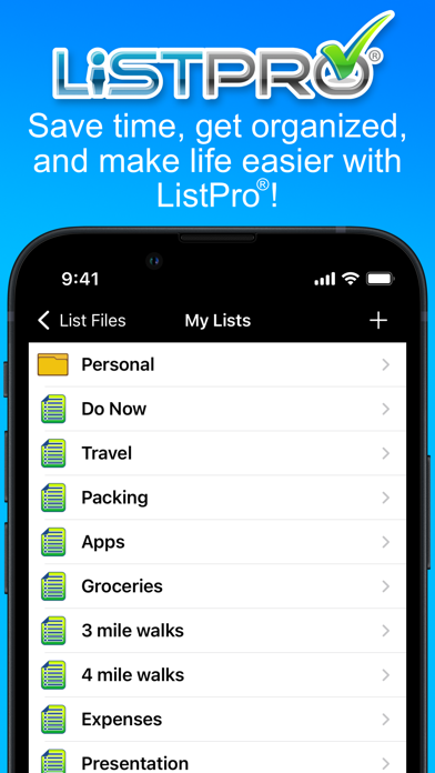 ListPro - Ultimate List Making Tool Kit screenshot 2