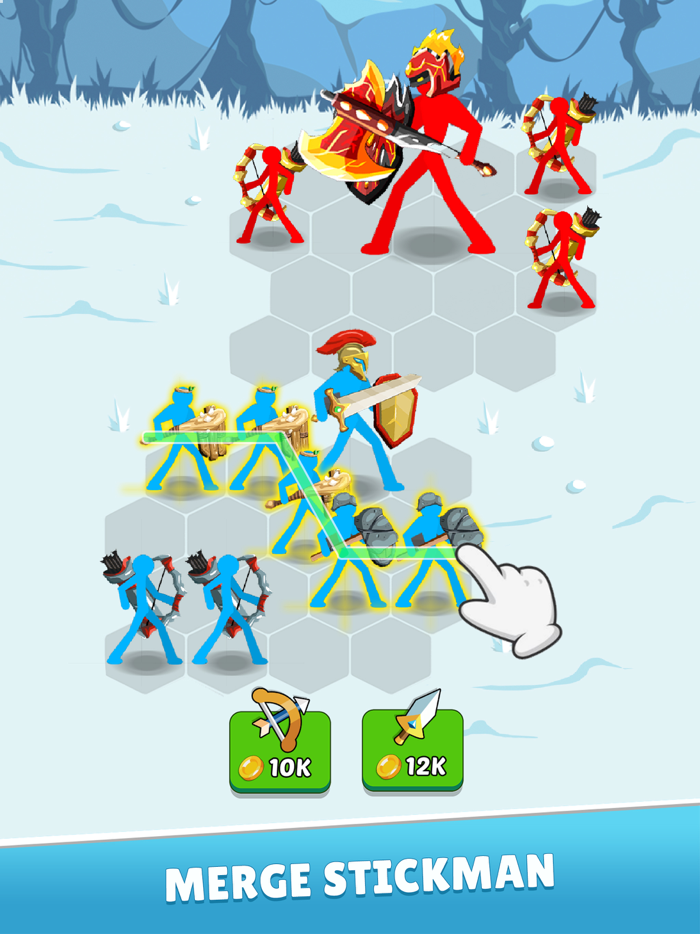 Epic super stickman merge