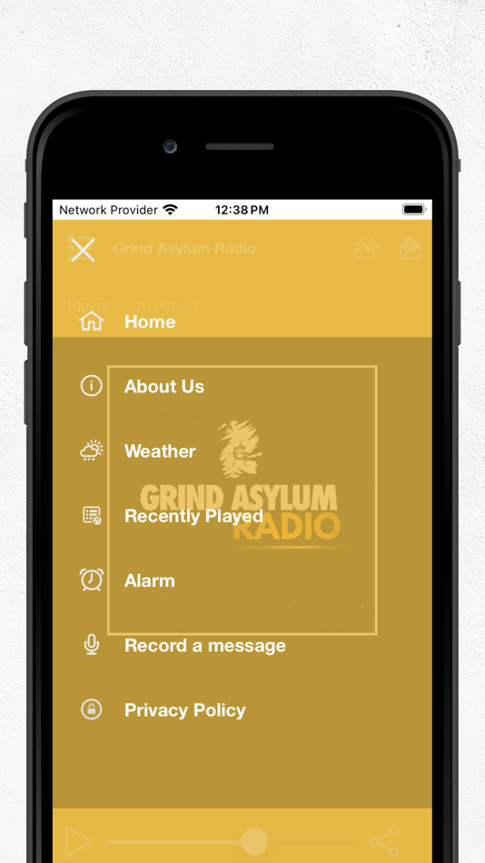 #3. Grind Asylum Radio (iOS) 由: Anthony Porter