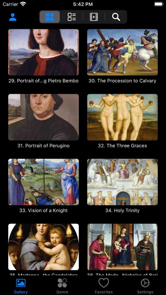 #1. Artlist - Raphael Collection (iOS) Podle: Jinan Matrix Information Technology Co., Ltd.