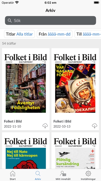 Folket i Bild/Kulturfront