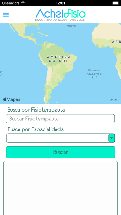 AcheiFisio - Pacientes Screenshot