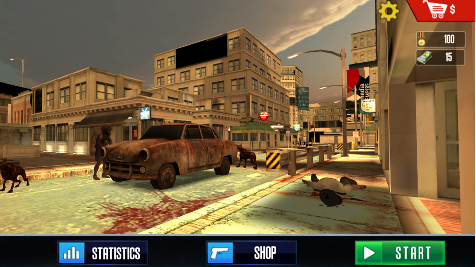 Zombie survival : zombie games - 1.0 - (iOS)