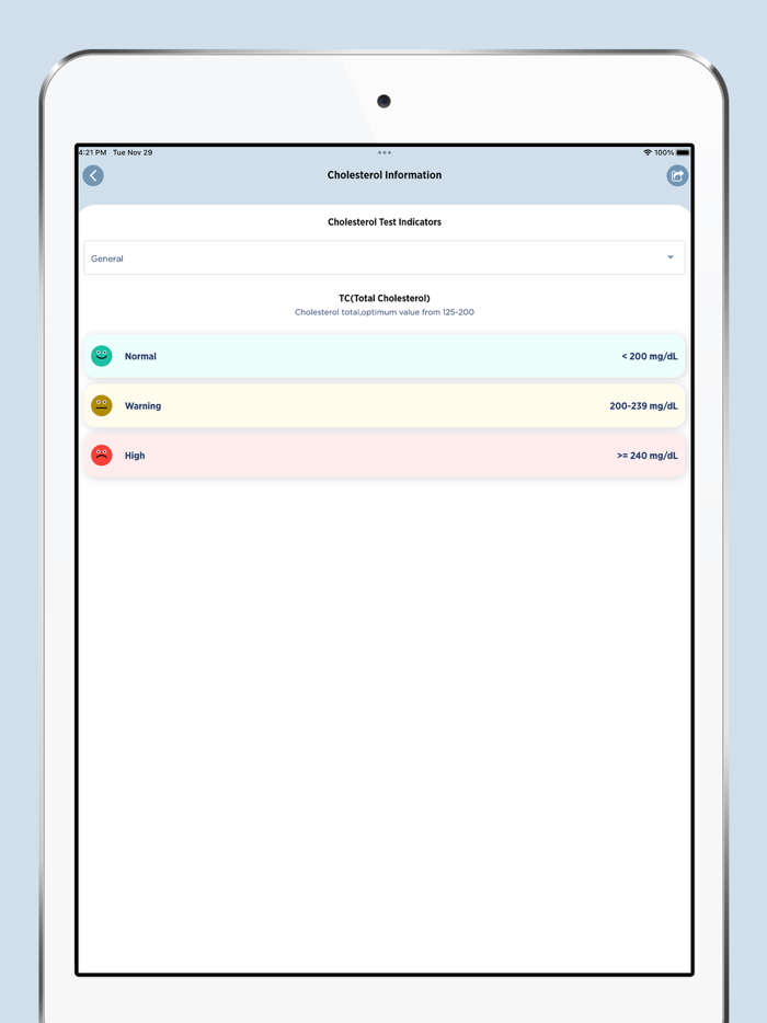 LDL Cholesterol Tracker
