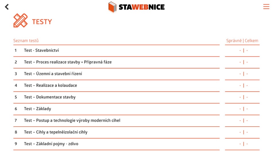#7. Stawebnice (iOS) Podle: HELUZ cihlářský průmysl v.o.s.