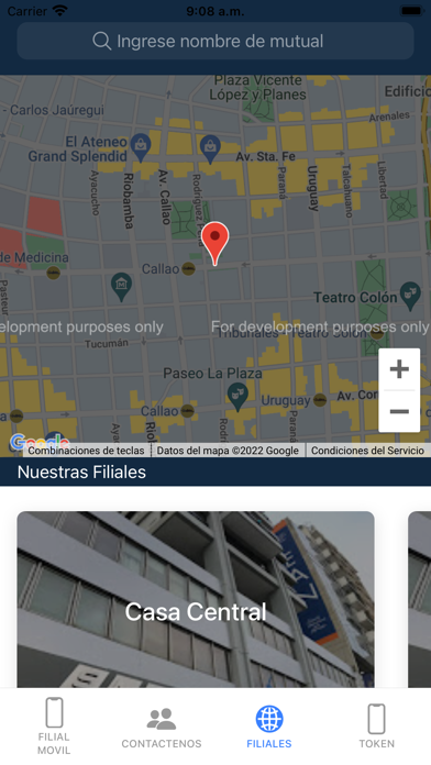 SMSV Filial Movil Screenshot