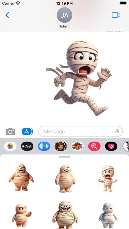 Mummy Stickers screenshot-5