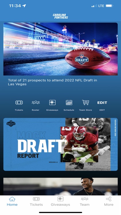 Carolina Panthers Mobile