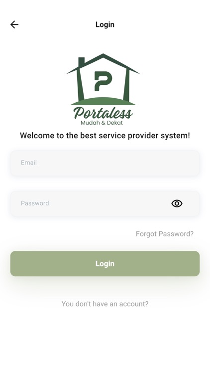 Portaless User