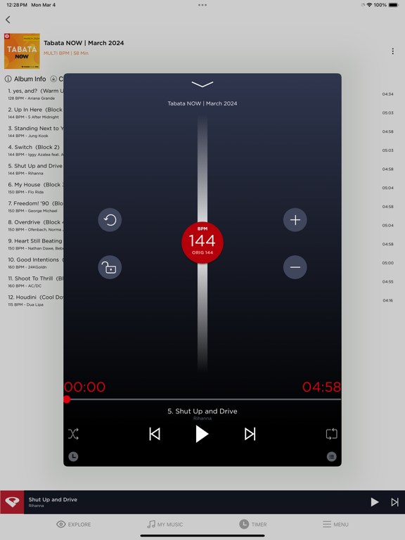 PowerMusicNow iPad app afbeelding 4