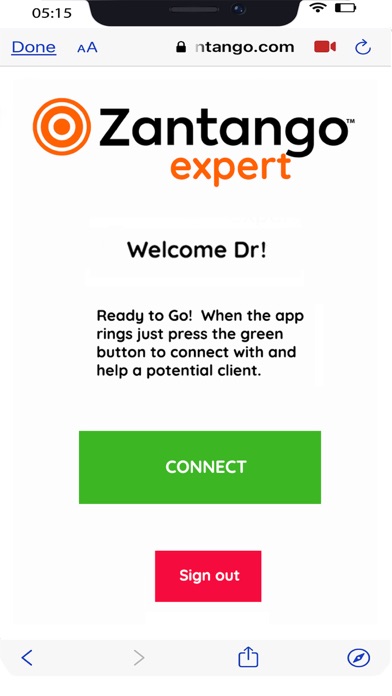 Zantango Expert Screenshot