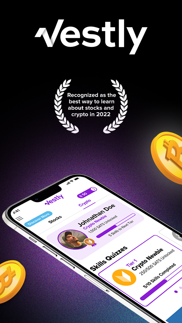 Vestly Crypto NFT and Stocks