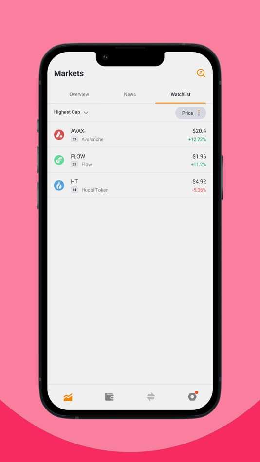 #5. CoinBox Wallet (iOS) 由: Code Brew Labs