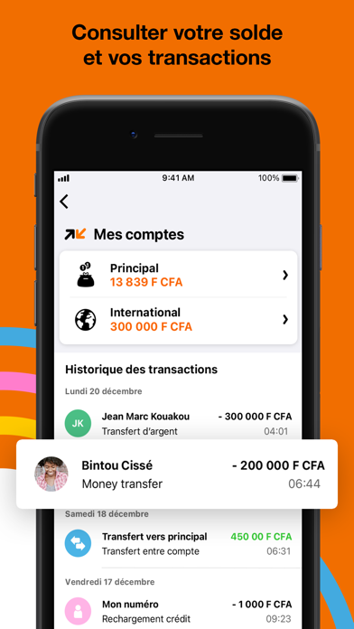 Screenshot #2 pour Orange Money Afrique