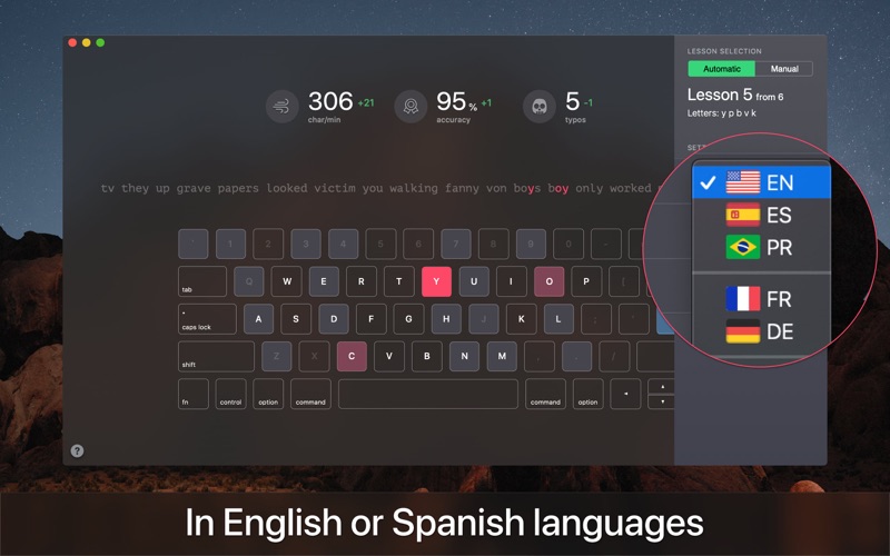 KeyKey: Keyboard Typing School