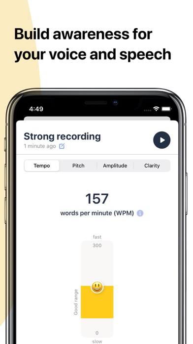 Astound - Voice & Speech Coach Screenshot